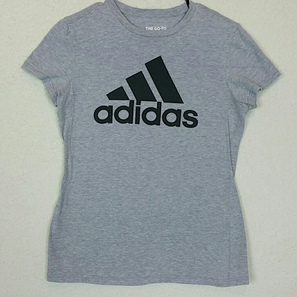 adidas Tops - Adidas gray tee